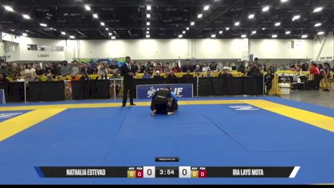 Ira Lays Mota vs Nathalia Estevao 2025 World IBJJF Jiu-Jitsu No-Gi Championship