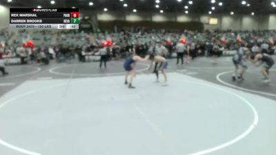 150 lbs Final - Odyn Santos, Buckaroo WC vs Wyatt Madalena, Battle Mountain WC