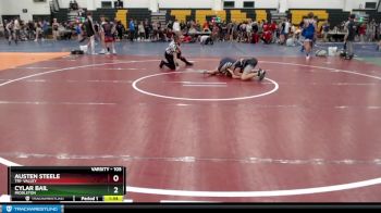105 lbs Champ. Round 2 - Cylar Bail, Middleton vs Austen Steele, Tri- Valley