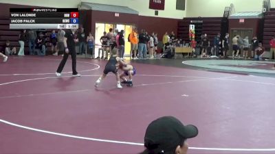 56.8-60.6 Champ. Round 1 - Von Lalonde, Big Game WC vs Jacob Falck, Delaware County Wrestling Club