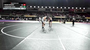 165 lbs Semifinal - Drake Bowers, Liberty vs Kanaipono Tapia, Menlo College (NCAA)