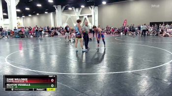 157 lbs Placement (16 Team) - Zane Willobee, Team Michigan Blue vs Keaton Vessells, SD Blue