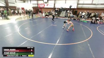 64 lbs Cons. Round 5 - Simon Jensen, Champions Wrestling Club vs Ryder Devlin, Shootbox Wrestling Club