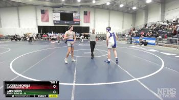 215 lbs Round 3 (3 Team) - Tucker Nichols, Gouverneur Sr HS vs Jack Sikes, John H Glenn HS