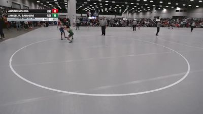 106 lbs Cons. Rd Of 64 - James Jr. Sanders, Florida vs Austin Molina, Husky Wrestling Club