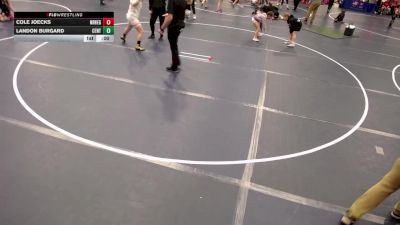 Elementary - 48 lbs Landon Burgard, Centennial vs Cole Joecks, NRHEG