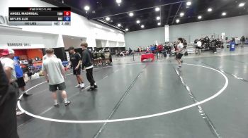 100 lbs Myles Lux, Arizona vs Angel Madrigal, Team Oregon