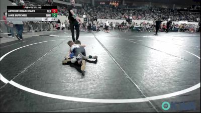 55 lbs Quarterfinal - Arthur Brashears, Piedmont vs Jake Butchee, Team Worx Wrestling Club