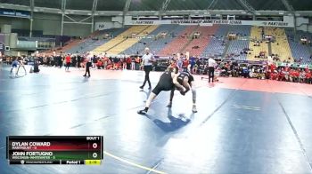 133 lbs Finals (2 Team) - Dylan Coward, Marymount vs John Fortugno, Wisconsin-Whitewater