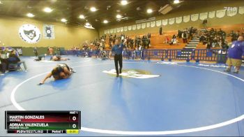 285 lbs Cons. Round 4 - Adrian Valenzuela, Pioneer Valley vs Martin Gonzales, Western