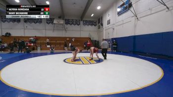 159 lbs Champ. Round 2 - Rory Bickmore, Arcata vs Alyssa Gonzaga, Liberty