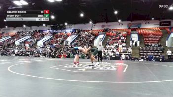 175 lbs Quarterfinals (8 Team) - Braxten Roche, Detroit Catholic Central vs Tyson Dutt, Macomb Dakota