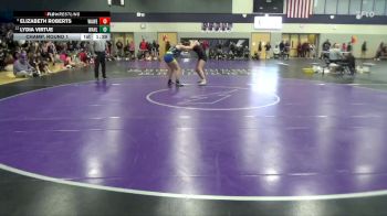 135 lbs Champ. Round 1 - Elizabeth Roberts, Waterloo West vs Lydia Virtue, Wahlert Catholic
