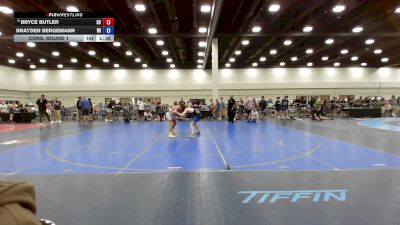 113 lbs Cons. Round 1 - Bryce Butler, SC vs Brayden Bergemann, WI