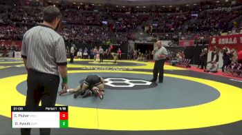 D1-138 lbs Quarterfinal - Omar Ayoub, Dub. Coffman vs Chase Pluhar, Brecksville