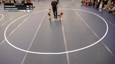 8U - B Cons. Round 2 - Arlen Stulz, Farmington Wrestling Club vs Bowen Dickey, Forest Lake Wrestling Club