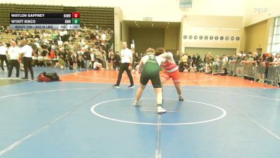 222-H lbs Round Of 32 - Waylon Gaffney, Hamburg vs Wyatt Sisco, Kinnelon