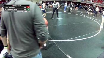 120 lbs Champ. Round 1 - Von Barrett, Sutherland Youth Wrestling Club vs Ryland Putnam, York Wrestling Club