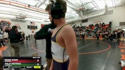 113A Round 4 - Drake Ecker, Riverton vs Philip Westrick, Lockwood