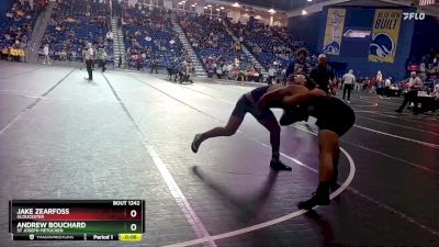 165 lbs Cons. Round 2 - Andrew Bouchard, St Joseph Metuchen vs Jake Zearfoss, Gloucester