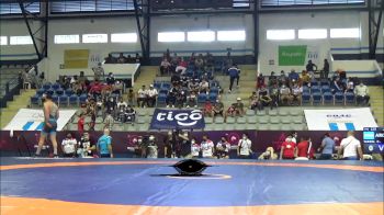 61 kg Semifinal - Juan Rubelin Ramirez Beltre, Dominican Republic vs Jorge Alberto Olvera Rodriguez, Mexico
