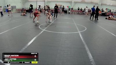 92 lbs Round 7 (8 Team) - Brady Watson, Kraken vs Joey Cotter, CTWHALE