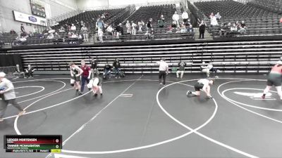 218 lbs Cons. Round 4 - Ledger Mortensen, Union vs Tanner McNaughtan, Wasatch High School