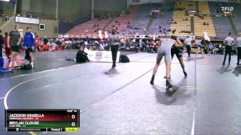 197 lbs 2nd Wrestleback (16 Team) - Jackson Kinsella, Nebraska-Kearney vs Brylan Clouse, Lake Erie