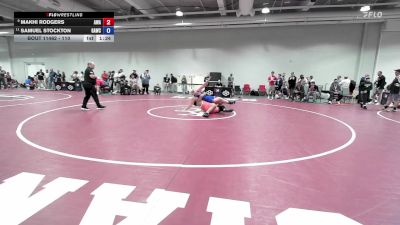 110 lbs Cons. Round 4 - Makhi Rodgers, Askren Wrestling Academy vs Samuel Stockton, GRIT Athletics Wrestling Club