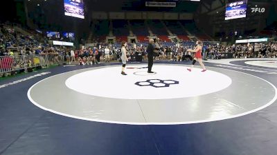 110 lbs Cons. Sub-rd Of 32 - Lennah Monts, KS vs Athena Zappas, IL