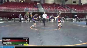 235 lbs Round 5 - Alexis Perez, Grand Island Girls vs Tia Teigre, Aurora Girls