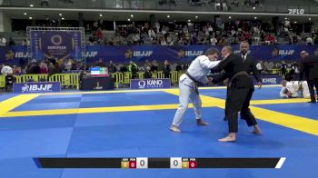 Michael C. Wright vs Alain Bourguetou 2025 European Jiu-Jitsu IBJJF Championship