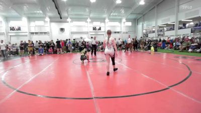 114-125 lbs 3rd Place - Annalise Humphreys, WV vs Korrayah Kapenga, MI