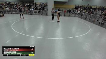 132 lbs Champ. Round 1 - Conner Giedd, Berge Elite Wrestling Academy vs Malachi Clement, Iowa City Wrestling Club