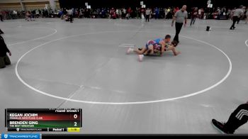 138 lbs Champ. Round 1 - Brenden Ging, The Best Wrestler vs Kegan Jochim, Franklin Wrestling Club
