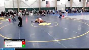 165 lbs Cons. Round 2 - Kody Hahn, Midland (Neb.) vs Joey Mushinsky, Mary