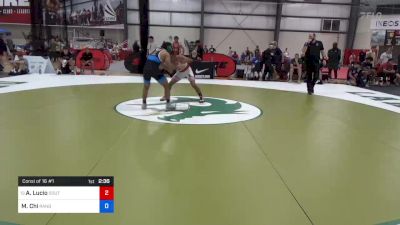 61 kg Consi Of 16 #1 - Aaron Lucio, Southeastern Wrestling Club vs Matthew Chi, Ranger Wrestling Club