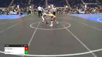 69 lbs Consolation - Manny Novelli, Alaska Avalanche vs Mason Ekle, Team Alaska