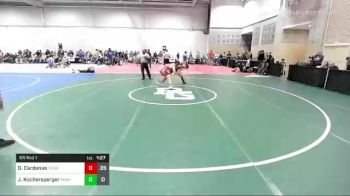 152 lbs Rr Rnd 1 - Daniel Cardenas, Team Carnage vs Josh Kochersperger, Kraken