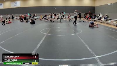 88 lbs Round 4 (10 Team) - Tyler Tuttle, 84 Athletes vs Sterling Leddy, Brawler Elite