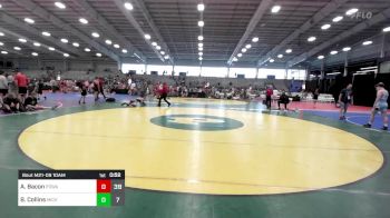 154 lbs Quarterfinal - Asher Bacon, POWA vs Bryce Collins, Micky's Maniacs Black