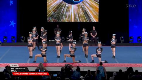 Fire & Ice Allstars - Hail [2025 L6 Limited Senior XSmall Coed Semis] 2025 The Cheerleading Worlds