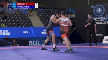 92 kg 1/4 Final - Sardorbek Rustamov, Uzbekistan vs Saba Purtseladze, Georgia