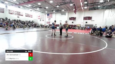 175 lbs Consi Of 4 - Mathias Schweitzer, Haddam-Killingworth vs Thomas Martin, Weston