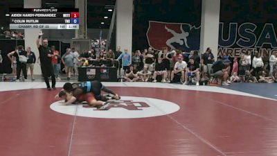 71 kg Champ. Rd Of 32 - Aiden Hardy-Fernandez, Midwest Regional Training Center vs Colin Rutlin, Team Missouri Select