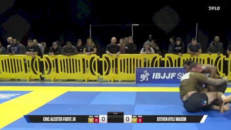 Steven Kyle Mason vs Eric Alester Foote Jr 2025 Pan IBJJF Jiu-Jitsu No-Gi Championship