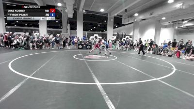 U20 Freestyle FS - 65 lbs Champ. Round 3 - Luke Koenen, Viking RTC vs Tyson Peach, Jackrabbit Wrestling Club