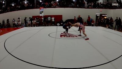 61 kg Champ. Round 2 - Anakin Burks, Shenandoah Valley RTC vs Markel Baker, Northern Illinois RTC