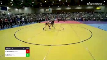 125 lbs Round Of 32 - Regan Rosseter, Nebraska Wrestling Academy vs Bailey Cathey, Swamp Monsters