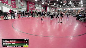 155 lbs Champ. Round 1 - Karissa Aguilar, Birmingham vs Isabella Chavarin, Ayala